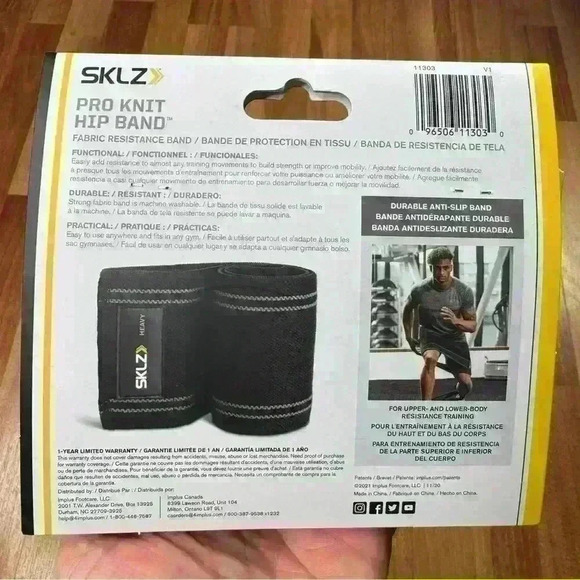 SKLZ  Pro Knit Resistance Hip Band Heavy Resistance - Picture 2 of 2
